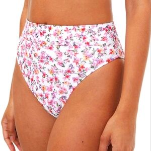 Aeropostale Women's High Rise Bikini Bottom Floral Print Size M